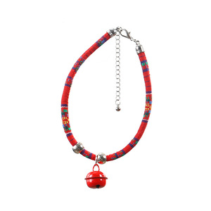 Vente directe d'usine de colliers pour animaux de compagnie, colliers de style ethnique colorés, colliers à clochettes pour chats et chiens, colliers ajustables pour chiens. - Product Image 5