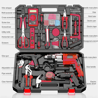 Boîte à outils multifonctionnelle en plastique imperméable pour électricien, trousse d'outils de quincaillerie domestique/