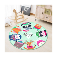 Hot Selling New Design Children Round Carpet Rugs Play Kid Carpet