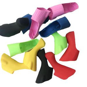 Fundas de silicona para palancas de cambio de bicicleta de carretera R7000 R8000, protectores de un solo color para desviadores de bicicleta - Product Image 1