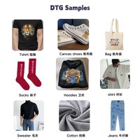 Imprimante jet d'encre DTG Ripple Color A2 RC-4060T XP600 pour sweat-shirt, écharpe, toile, textile, encre pigmentée, haute productivité, imprimante à tube