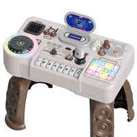 Table de mixage DJ multifonctionnelle pour enfants, jouet musical électronique pour tout-petits, idéal pour les fêtes