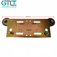 Plaque de suspension de porte de cabine d'ascenseur Hitachi 800 900, avec grand trou pour ouverture de porte 400, et rouleau de porte de 65 mm, pièces de rechange pour ascenseur
