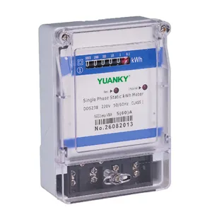 YUANKY однофазный двухпроводной измеритель электроэнергии переменного тока с ЖК-дисплеем статический измеритель кВт/ч