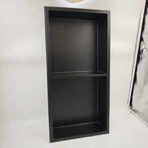 <span class=keywords><strong>Niche</strong></span> de douche en acier inoxydable salle de bain murale encastrée <span class=keywords><strong>niche</strong></span> en métal étagère de douche organisateur - Product Image 1