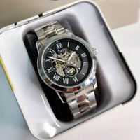 Nouvelle Montre Mécanique Automatique Squelette Homme ME3054 2026 Luxe Étanche 50M Boîtier Acier Inoxydable Bracelet Cuir