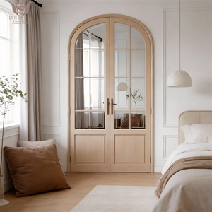 DEMEA Französisches Design Innentür aus Holz, Innentür mit gewölbtem Oberteil und eingebettetem Türblatt, Innentüren für Häuser - Product Image 6