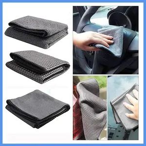 Kit de Accesorios para Lavado de Autos, 9 Piezas, Esponja de Lavado, Toalla de Coral, Cepillo para Ruedas, Juego de Herramientas de Limpieza para Autos - Product Image 5