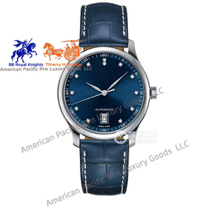 Reloj de Pulsera Mecánico Automático de Lujo para Hombre Longnes, Completamente en Acero Inoxidable, Esfera Gris Diamante, Doble Resistencia al Agua, Movimiento Citizen - Product Image 3