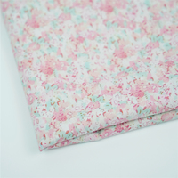 Tissu Voile 100% Coton 75 g/m² à Motifs Floraux, Doux et Pur, Imprimé sur Mesure pour Textiles de Maison et Robes, Technique de Tissage – Meilleures Ventes