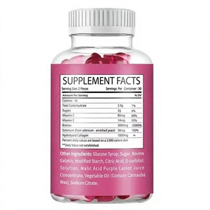 Gomitas de Colágeno y Biotina OEM al por Mayor, Suplemento Enriquecido con Vitamina C para el Cabello, Uñas y Piel de Adultos, Apoyo para Recién Nacidos, Sabor Personalizado - Product Image 2