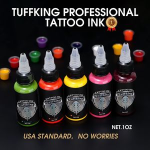 หมึกสัก Tuffking ขนาด 1 ออนซ์ สีทึบ สำหรับมืออาชีพ สูตรวีแกน - Product Image 3