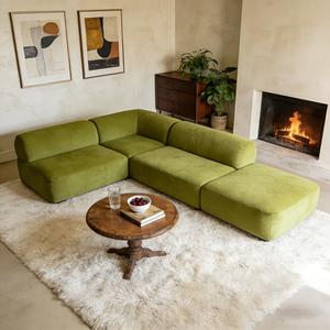 Sofá Cama Vintage de Dos Plazas, Compacto y Plegable, Nuevo Modelo para Apartamentos Pequeños, Sala de Estar o Dormitorio, Sofá Modular de Esponja de Doble Uso - Product Image 4
