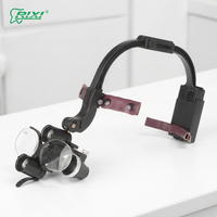 RIXI RX-DL-2 Dental Loupes Medical LED Magnifiers 2.5X-3.5X High Intensity CE Certified