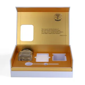 Emballage en carton de luxe personnalisé pour nid d'oiseau boîtes cadeaux de bouteille de nid d'oiseau emballage pour nid d'oiseau