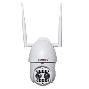 Hệ Thống <span class=keywords><strong>Camera</strong></span> Vòm Tốc Độ Sectec Full HD 1080P, Ống Kính Kép, Chống Nước, Kết Nối Wifi, <span class=keywords><strong>Camera</strong></span> An Ninh Không Dây Wifi, IP, Ptz, Dùng Ngoài Trời - Product Image 2