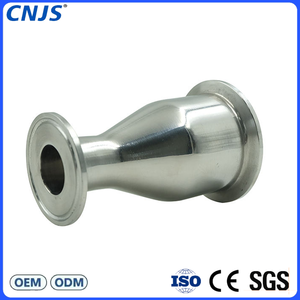 Raccord réducteur concentrique sanitaire en acier inoxydable CNJS pour applications hydrauliques - Product Image 1
