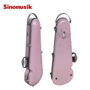Estuche de Violín Triangular de Fibra de Vidrio Colorido, de PC, Resistente y de Buena Calidad, Nuevo Diseño Sinomusik VFC-01 - Product Image 3