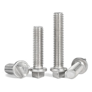 DIN 22424 M6 M8 304 316 Thép Không Gỉ Tam Giác Đầu An Toàn Chống Trộm Bu Lông Tam Giác Máy Vít Trường Hợp Bu Lông - Product Image 2