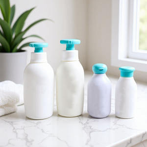 Shampoo et gel douche pour bébé, flacon en plastique PE 50g, emballage pour soins de la peau, crème, lotion, conteneur personnalisé - Product Image 1