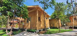 Nuovo design <span class=keywords><strong>in</strong></span> legno log casa verde casa di installazione rapida per la <span class=keywords><strong>vendita</strong></span> prefabbricata villa prefabbricata - Product Image 3