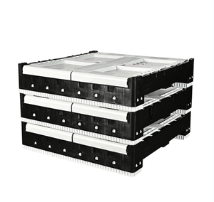 Úc Heavy Duty Số Lượng Lớn Có Thể Gập Lại Nhựa <span class=keywords><strong>Pallet</strong></span> Hộp Stackable Hộp <span class=keywords><strong>Pallet</strong></span> Cho Rau - Product Image 5