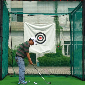 Qingzhou Outdoor 3x3x3m Nylon plastica sport pratica rete attrezzature per colpire Swing <span class=keywords><strong>Training</strong></span> vecchi ausili per l'allenamento - Product Image 2