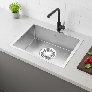 [CALMFORTE] CALMFORTE 630 Hand Made Premium Sink Featuring Embo Steel Finish and Sound Proof <b>Padding</b> for Quiet Use - Product Image 3