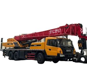 Grúa móvil Sany STC350S modelo 2021 original usada de 50 toneladas con motor de altura de elevación de 40m y caja de cambios buenas condiciones de alta calidad - Product Image 1