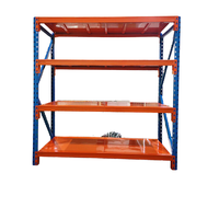 Étagères de stockage industrielles très vendues, supports de garage, capacité de charge 200-500 kg, revêtement poudré, ODM & OEM disponibles