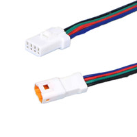موصلات ذكر وأنثى ثنائية السن JST-02T-JWPF-VSLE مقاومة للماء بمعيار IP67، موصلات PVC مع موصل نحاسي مطلي بالقصدير لتطبيقات السيارات