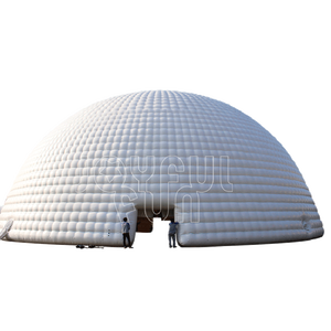 JOYFUL FUN tente d'événement gonflable à dôme gonflable <span class=keywords><strong>de</strong></span> couleur blanche commerciale personnalisée géante - Product Image 1