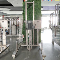 Mélangeur émulsifiant à cisaillement élevé de laboratoire, machine automatique d'homogénéisation pour cosmétiques