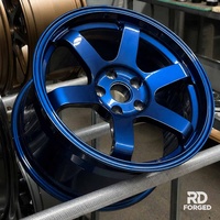 Rines de Aleación Forjada Hyper Blue 6061 T6 de 17 18 19 20 21 Pulgadas 6x139.7 5x114.3 5x120 5X112 para Toyota Ford Nissan BMW Audi