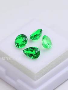 Piedras preciosas cultivadas Shaffley <span class=keywords><strong>Rose</strong></span> Cut, piedras sintéticas de laboratorio para joyería, colgantes, anillos, pendientes - Product Image 2