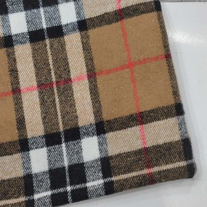 2025 Mới Thời Trang Polyester Len Pha Trộn Sợi Nhuộm Kiểm Tra Kẻ Sọc Tweed Vải Cho Áo Phù Hợp Với - Product Image 6