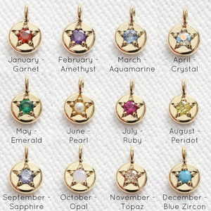 จี้รูปหัวใจประดับพลอยประจำเดือนเกิด 12 ราศี สีสันสไตล์ยุโรป ชุบทอง 18K บนสแตนเลสสตีล สำหรับผู้หญิง พร้อมสร้อยคอแบบเปิดได้ - Product Image 6