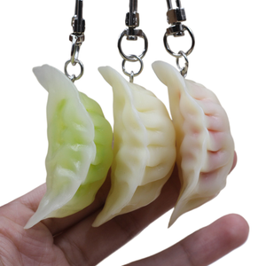 KI liangpengs <strong>funny</strong> simulation food, water dumplings, keychains, Japanese-style bags, pendants, earphone cases, decorat - Product Image 2
