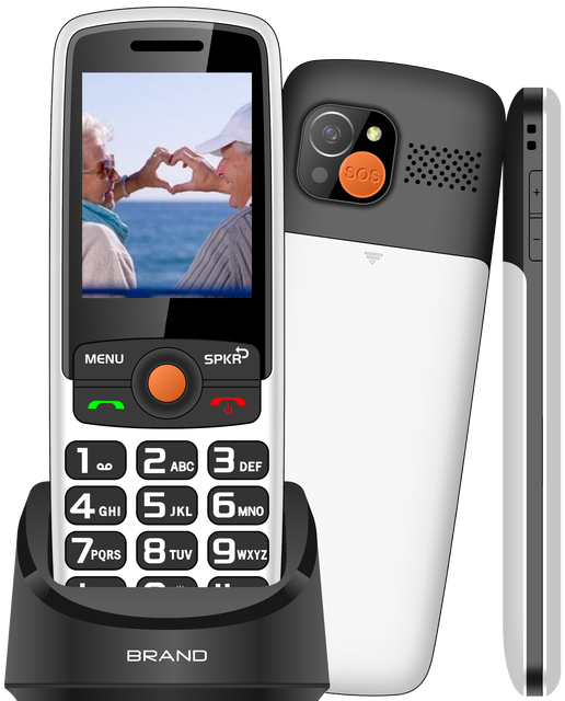 Low Cost 4G Senior Phone 2.4 Inch Dual Sim Volte Keypad Mobile Phone