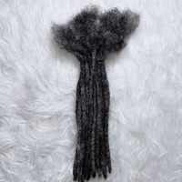 Vente en gros de cheveux tressés pré-étirés Extension Inter Loc Extensions de cheveux humains vierges crus alignés à cuticules pour soeur Loc