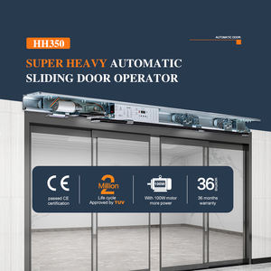 Portes coulissantes en verre pour patio, design moderne, résistantes au vent, robustes, grandes, en aluminium, Turtech <span class=keywords><strong>HH350</strong></span> - Product Image 2