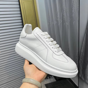 Nuevo Alexander 2026, Minimalista, de Cuero Cosido, de Caña Baja, Mc. Zapatillas de plataforma con cierre de cordones para hombre y mujer, modelo Queen - Product Image 1