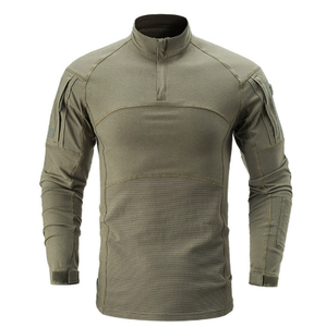 Chine Xinxing Chemise de grenouille de 3e génération pour hommes-Haut d'entraînement camouflage tactique à manches longues en mélange de poly-coton durable - Product Image 3