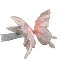 Magnifiques papillons en papier réalistes sur le thème de la forêt, accessoires géants pour vitrine de mariage, décorations et photographie.