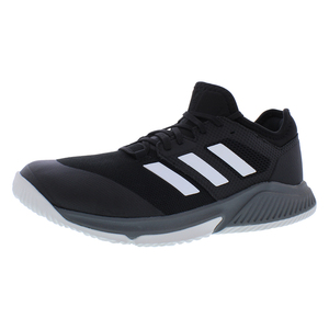 Scarpe da Uomo Adidas Court Team Bounce Indoor, Taglia 14, Colore: Nero/Nero - Product Image 1
