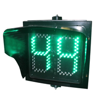Temporizador de Cuenta Regresiva para Tráfico NOBLE IP54 con Clasificación de Impermeabilidad, 400 mm, 2 Dígitos, 2 Colores, 2 Años de Garantía