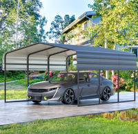 Abri de voiture moderne, imperméable, commercial, portable, préfabriqué, pour maison, ferme, extérieur, garage, abri métallique pour voiture, serre de jardin