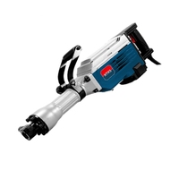Marteau de démolition électrique 1400W 220V/50Hz, pioche électrique industrielle robuste pour la démolition du béton, le sciage des murs et le creusement de tranchées