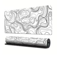 Tapis de souris gaming grand format personnalisé de haute qualité, tapis pour ordinateur portable, haute fréquence d'images, écologique, imperméable, antidérapant, en caoutchouc naturel, en stock