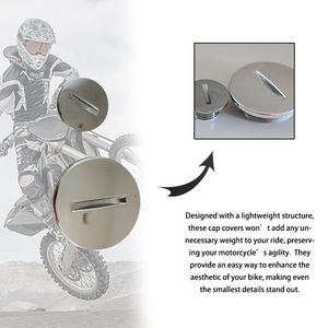 LINGQI RACING Nut Cap Capa Peças Decorativas Tampa Lateral Do Estator Do Motor para 50cc 70cc 90cc <span class=keywords><strong>110cc</strong></span> ATV Quad - Product Image 3